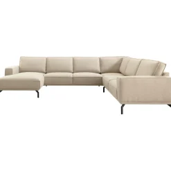 Profijt Meubel Hoekbank rechts Alburg beige basic comfort