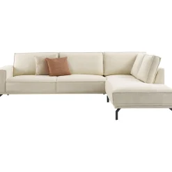 Profijt Meubel Hoekbank rechts Alburg beige basic comfort