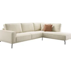 Profijt Meubel Hoekbank rechts Alburg beige basic comfort