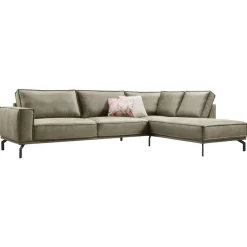 Profijt Meubel Hoekbank rechts Alburg groen premium comfort