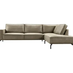 Profijt Meubel Hoekbank rechts Alburg groen basic comfort