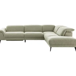 Profijt Meubel Hoekbank rechts Alunda groen relaxfunctie excellent comfort
