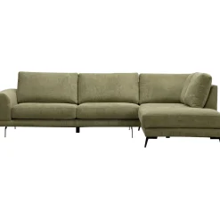 Profijt Meubel Hoekbank rechts Flandria groen supreme comfort
