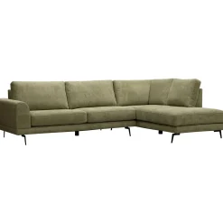 Profijt Meubel Hoekbank rechts Flandria groen supreme comfort