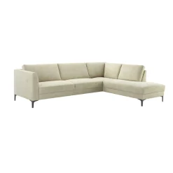 Profijt Meubel Hoekbank rechts Gulnare beige premium comfort