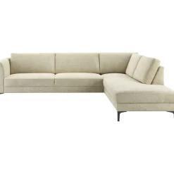 Profijt Meubel Hoekbank rechts Gulnare beige basic comfort