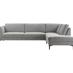 Profijt Meubel Hoekbank rechts Gulnare grijs premium comfort