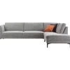 Profijt Meubel Hoekbank rechts Gulnare grijs premium comfort