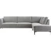 Profijt Meubel Hoekbank rechts Gulnare grijs basic comfort