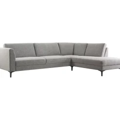 Profijt Meubel Hoekbank rechts Gulnare grijs basic comfort