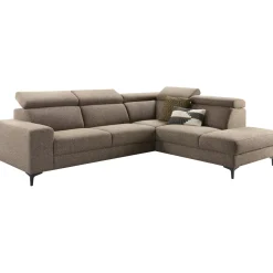Profijt Meubel Hoekbank rechts Ixonia grijs premium comfort
