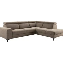 Profijt Meubel Hoekbank rechts Ixonia grijs basic comfort
