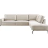 Profijt Meubel Hoekbank rechts Loretio beige premium comfort