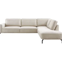Profijt Meubel Hoekbank rechts Loretio beige premium comfort