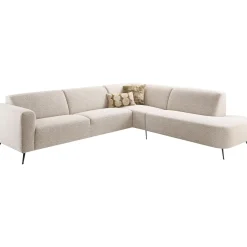Profijt Meubel Hoekbank rechts Micco beige premium comfort