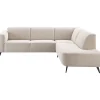 Profijt Meubel Hoekbank rechts Micco beige Premium comfort