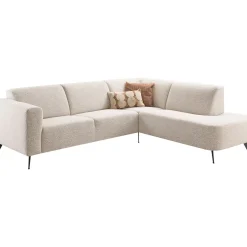Profijt Meubel Hoekbank rechts Micco beige Premium comfort