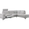 Profijt Meubel Hoekbank rechts Mirtho grijs relaxfunctie basic comfort