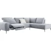Profijt Meubel Hoekbank rechts Nyborg grijs relaxfunctie basic comfort