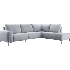 Profijt Meubel Hoekbank rechts Nyborg grijs basic comfort