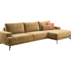 Profijt Meubel Hoekbank rechts Ostuni groen premium comfort