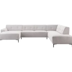 Profijt Meubel Hoekbank rechts Tordera grijs premium comfort