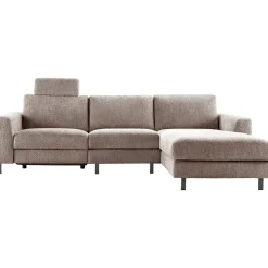 Profijt Meubel Hoekbank rechts Totham bruin relaxfunctie supreme comfort