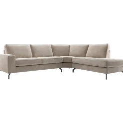 Profijt Meubel Hoekbank rechts Totham taupe basic comfort