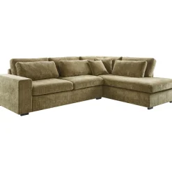 Profijt Meubel Hoekbank rechts Yukom groen premium comfort