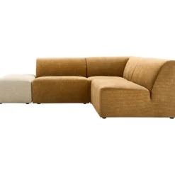 Profijt Meubel Hoekbank Romont bruin basic comfort