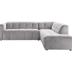 Profijt Meubel Hoekbank Vizela rechts grijs premium comfort
