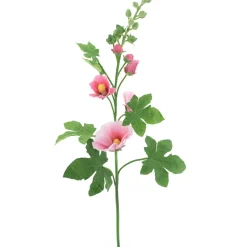 Profijt Meubel Kunstbloem Alcea roze