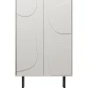 Profijt Meubel Opbergkast Atri 135x85x40 cm wit