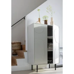 Profijt Meubel Opbergkast Atri 135x85x40 cm wit