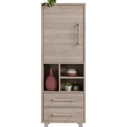 Profijt Meubel Opbergkast Gradoly 200x70x45 cm grijs