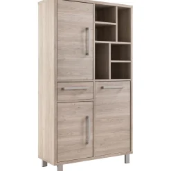 Profijt Meubel Opbergkast Gradoly 200x110x45 cm grijs