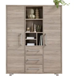 Profijt Meubel Opbergkast Gradoly 200x155x45 cm grijs