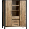 Profijt Meubel Opbergkast Mantera 170x139x48 cm lichtbruin
