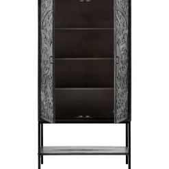 Profijt Meubel Opbergkast Montclair zwart 190x100x042 cm