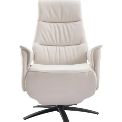 Profijt Meubel Relaxfauteuil Altonia large lichtgrijs leer