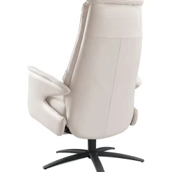 Profijt Meubel Relaxfauteuil Altonia large lichtgrijs leer