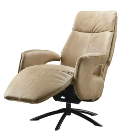 Profijt Meubel Relaxfauteuil Balfour large microleder cognac