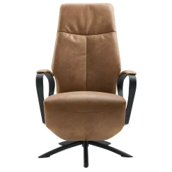 Profijt Meubel Relaxfauteuil Beltra large microleder bruin