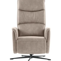 Profijt Meubel Relaxfauteuil Candora elektrisch microleder grijs