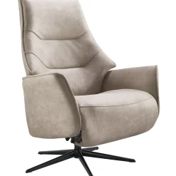 Profijt Meubel Relaxfauteuil Clay medium microleder taupe