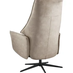 Profijt Meubel Relaxfauteuil Clay medium microleder taupe