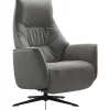 Profijt Meubel Relaxfauteuil Clay medium microvezel antraciet