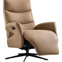 Profijt Meubel Relaxfauteuil electrisch verstelbaar Nortwood cognac