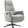 Profijt Meubel Relaxfauteuil Olindia elektrisch large grijs