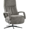 Profijt Meubel Relaxfauteuil Orona small microleder grijs
